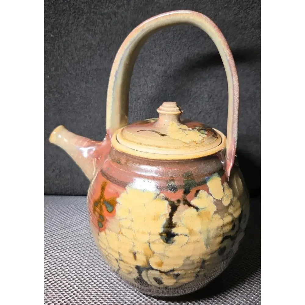 studio art pottery teapot 